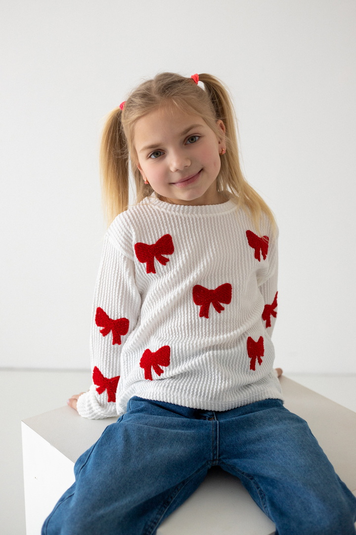 Лонгслів для дівчинки 